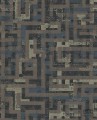 Tapeta w odcieniach taupe z ornamentami