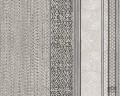 Tapeta w odcieniach taupe z ornamentami