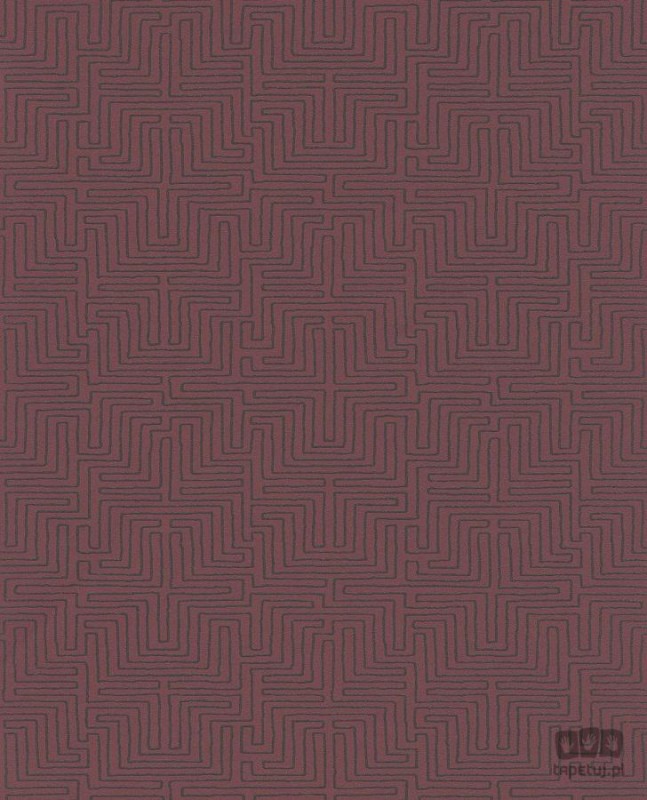 Bordowa tapeta z abstrakcyjnym wzorem