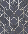 Tapeta w odcieniach granatu geometria