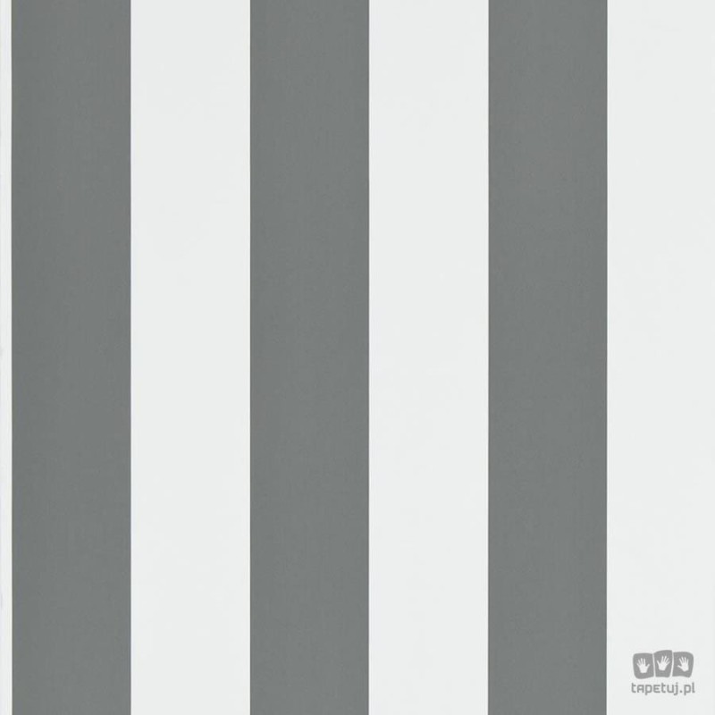 Tapeta w biało-szare pasy