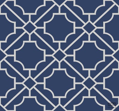 Navy, Grey & White BL70032 tapeta ścienna Wallquest