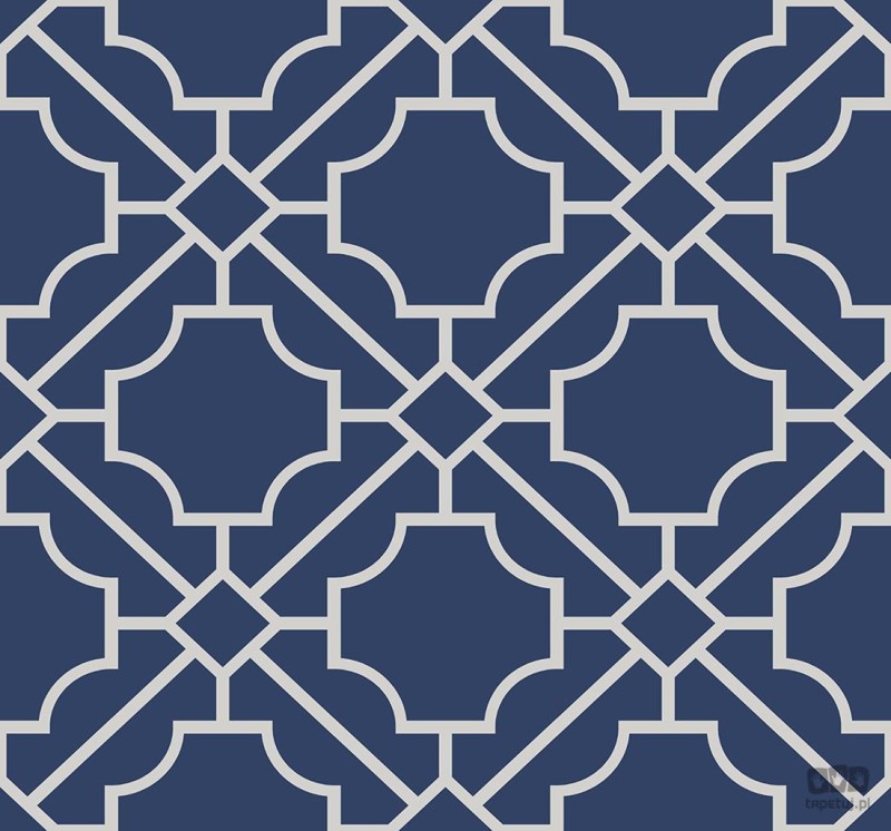 Navy, Grey & White BL70032 tapeta ścienna Wallquest