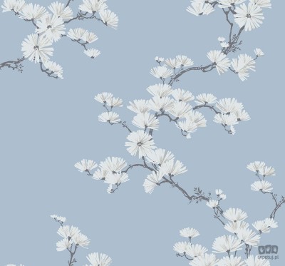 Navy, Grey & White BL70512 tapeta ścienna Wallquest