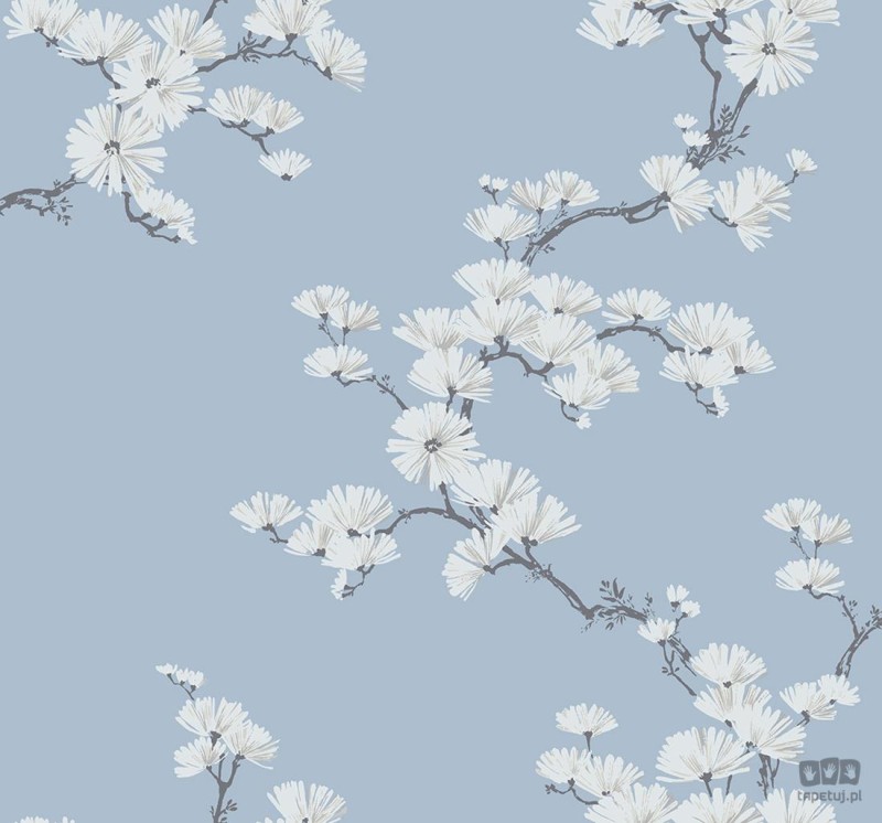 Navy, Grey & White BL70512 tapeta ścienna Wallquest