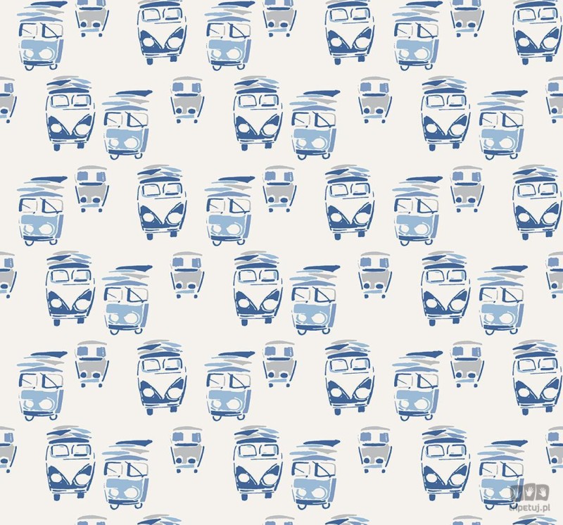 Navy, Grey & White BL70802 tapeta ścienna Wallquest