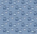 Navy, Grey & White BL70812 tapeta ścienna Wallquest