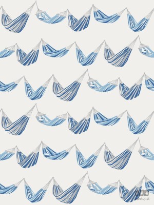 Navy, Grey & White BL71012 tapeta ścienna Wallquest