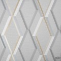 Szara tapeta z geometrycznym motywem
