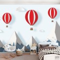 Fototapeta Przeloty balonami nad górami 13609