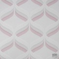 Szaro-różowa tapeta papierowa trójwymiarowy wzór