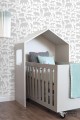Tapeta na flizelinie w cienie zwierząt szara
