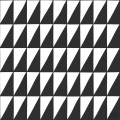 Tapeta czarno biała wzór geometryczny trójkąty na flizelinie