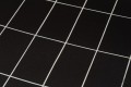 Czarna tapeta w kratkę wzór geometryczny prostokąty