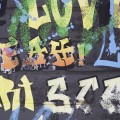 Tapeta papierowa z motywem graffiti w amerykańskim stylu