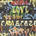 Tapeta papierowa z motywem graffiti w amerykańskim stylu