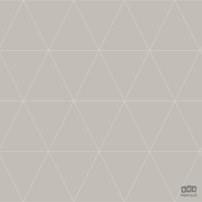 Szara tapeta w trójkąty geometryczna