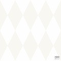 Kremowo-biała tapeta w geometryczne wzory