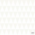 Kremowo-biała tapeta w geometryczne wzory