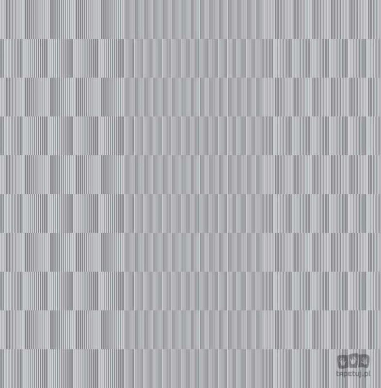 Szaro-srebrna tapeta wzór geometryczny