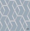 Niebieska tapeta w wzór geometryczny