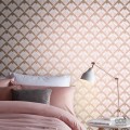 Tapeta art deco w romby