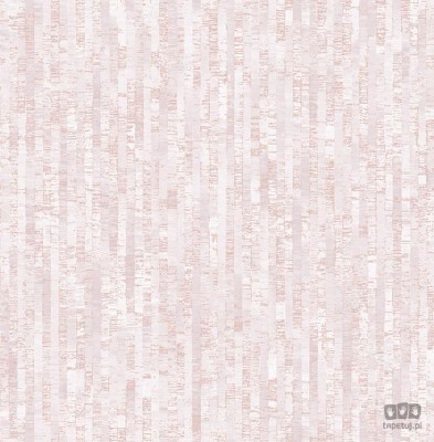 Tapeta w różowo-złote pasy
