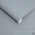 Niebieska tapeta z geometrycznym wzorem