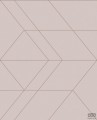 Pudrowy róż tapeta z geometrycznym wzorem