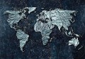 Fototapeta Nowoczesna mapa świata 10385