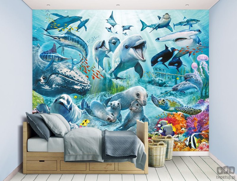 Fototapeta dla dziecka Walltastic podwodny świat