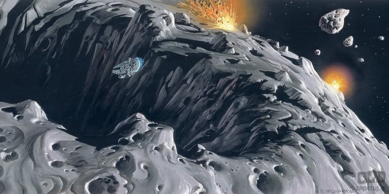 Fototapeta Star Wars Classic RMQ Asteroid DX10-047