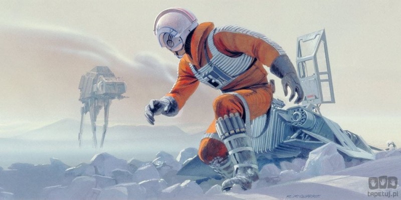 Fototapeta Star Wars Classic RMQ Hoth Battle Pilot DX10-055