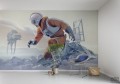 Fototapeta Star Wars Classic RMQ Hoth Battle Pilot DX10-055