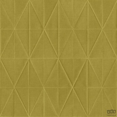 Tapeta na flizelinie wzór geometryczny zielonożółty