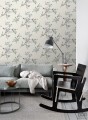 Tapeta na flizelinie wzór geometryczny taupe