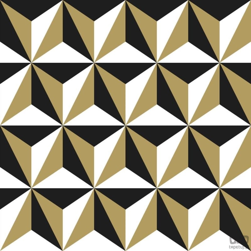 Tapeta na flizelinie wzór geometryczny trójkąty