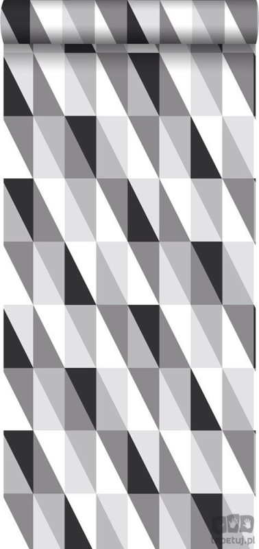 Tapeta na flizelinie wzór geometryczny trójkąty
