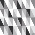 Tapeta na flizelinie wzór geometryczny trójkąty