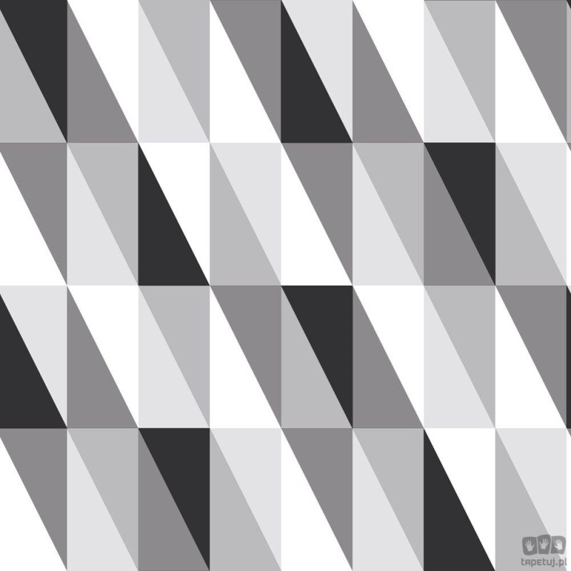 Tapeta na flizelinie wzór geometryczny trójkąty