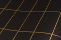 Czarna tapeta w kratkę wzór geometryczny prostokąty