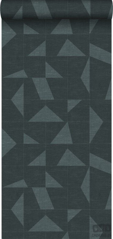 Tapeta z geometrycznym wzorem w odcieniach szarości