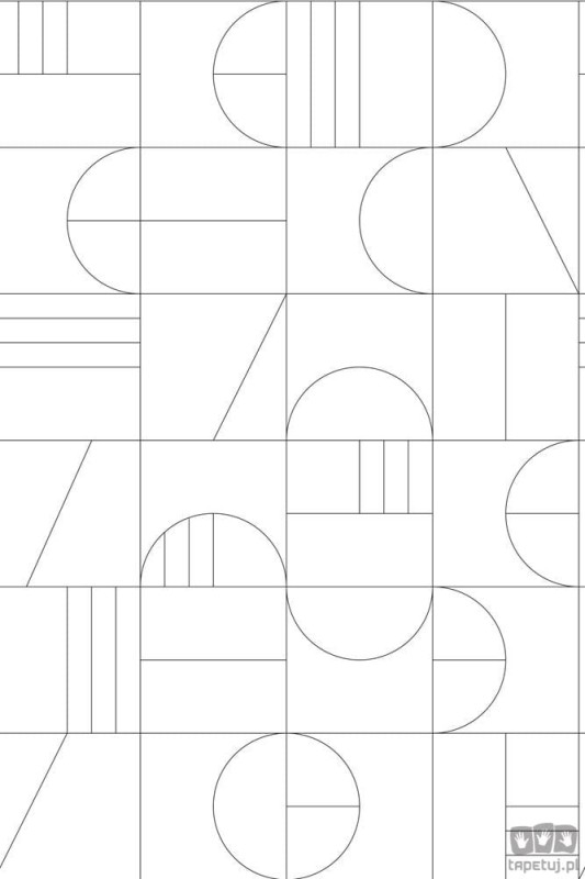 Fototapeta na flizelinie wzór geometryczny kwadraty