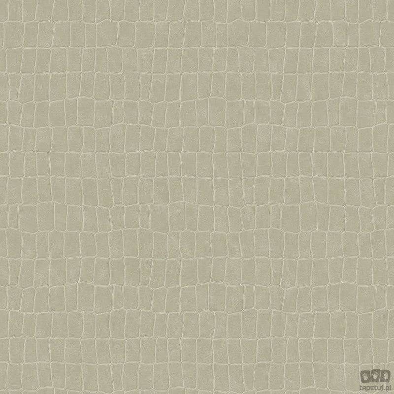 Khaki tapeta skórzana