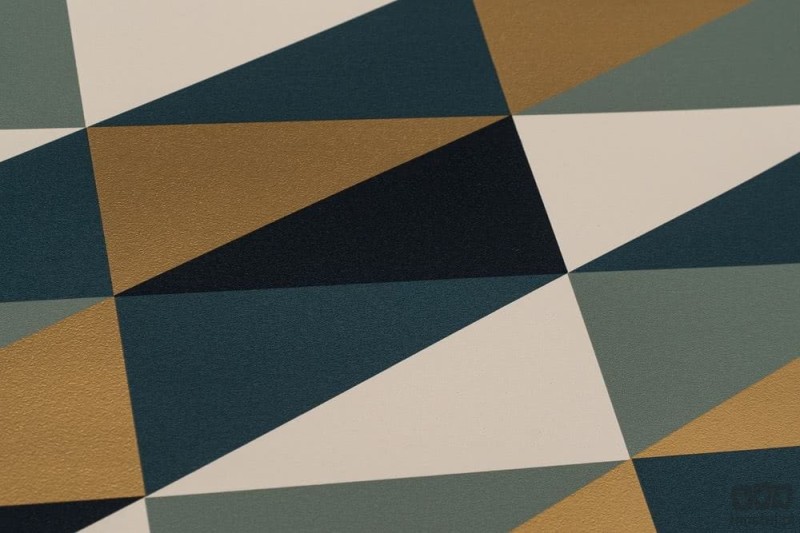 Tapeta na flizelinie wzór geometryczny trójkąty