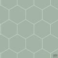 Miętowa zielona tapeta geometryczna art deco flizelina