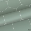 Miętowa zielona tapeta geometryczna art deco flizelina