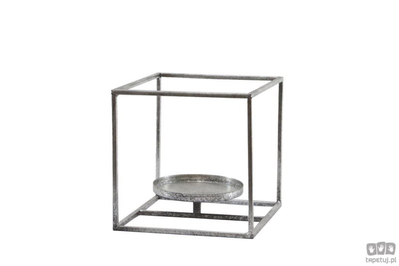 Świecznik srebrny 19cm