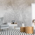 Fototapeta Grey Ombre Flower