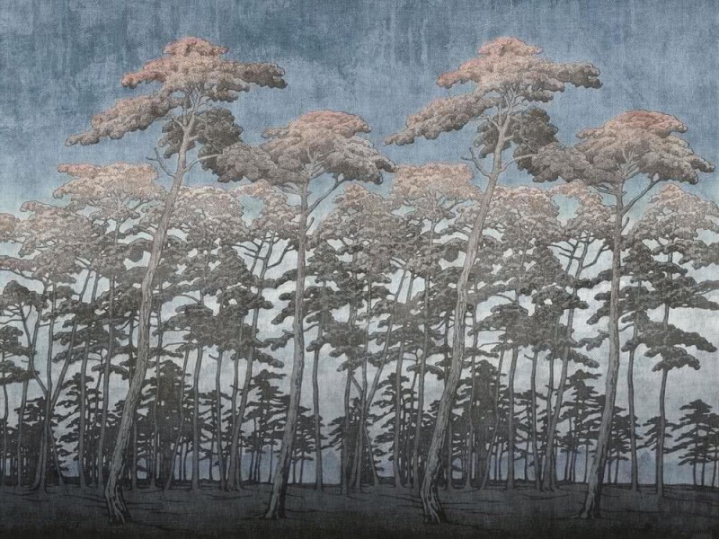 Fototapeta Secret Forest Blue